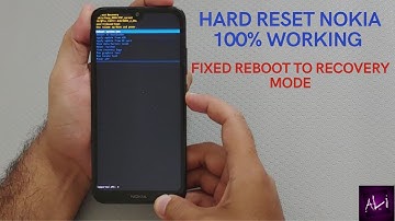 Hard Reset - Nokia 2.2 (TA-1188) - Unlock PIN/Pattern/Password WITHOUT Box/Tool