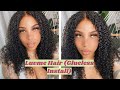 Luvme Hair | Afro Curly GLUELESS Wig install (Undetectable Invisible HD lace)