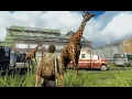 Joel Walks with Giraffes (The Last of Us)