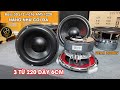 Bass 30 AMS-1220 Hàng Khủng 3 Từ 220 Coil 86 Cập Bến. RMS 1000W - PEAK 2000W. Tiếng Hay Chịu Đòn Tốt