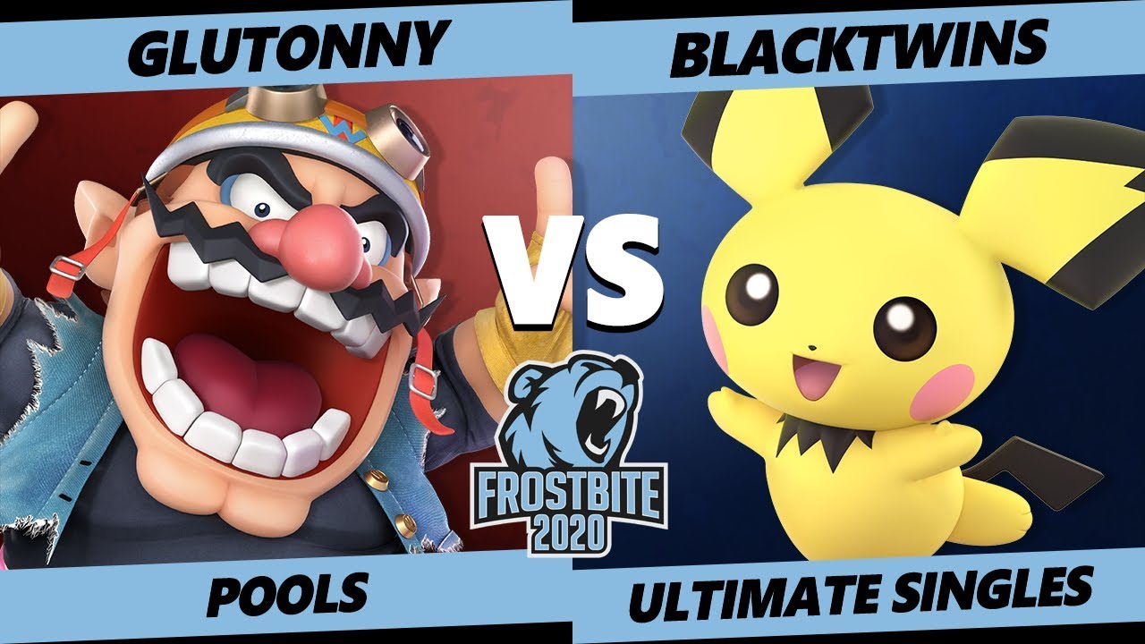 Frostbite 2020 SSBU Pools - Solary | Glutonny (Wario) Vs. EMG | Blacktwins (Pichu, Mario) Singles