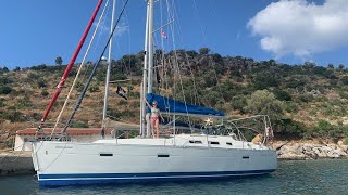 Our Liveaboard 2005 BENETEAU OCEANIS CLIPPER 373 Walkthrough  2 Cabin 1 Head Layout Owners Version