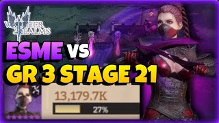 NEW EPIC HERO 'ESME' V.S. GR 3 STAGE 21! | Watcher of Realms