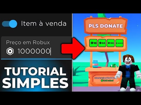 TUTORIAL! COMO CRIAR UMA GAMEPASS NO PLS DONATE EM 2025 *comece a ...