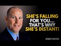 7 Hidden Signs She's Deeply Invested (But Pulling Away From Fear) | Speech By Corey Wayne