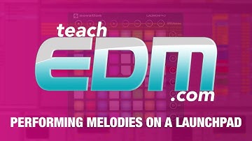 Performing Melodies on a Launchpad