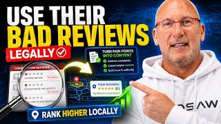 How To Steal Your Competitors' Bad Reviews Legally to Win Local SEO
