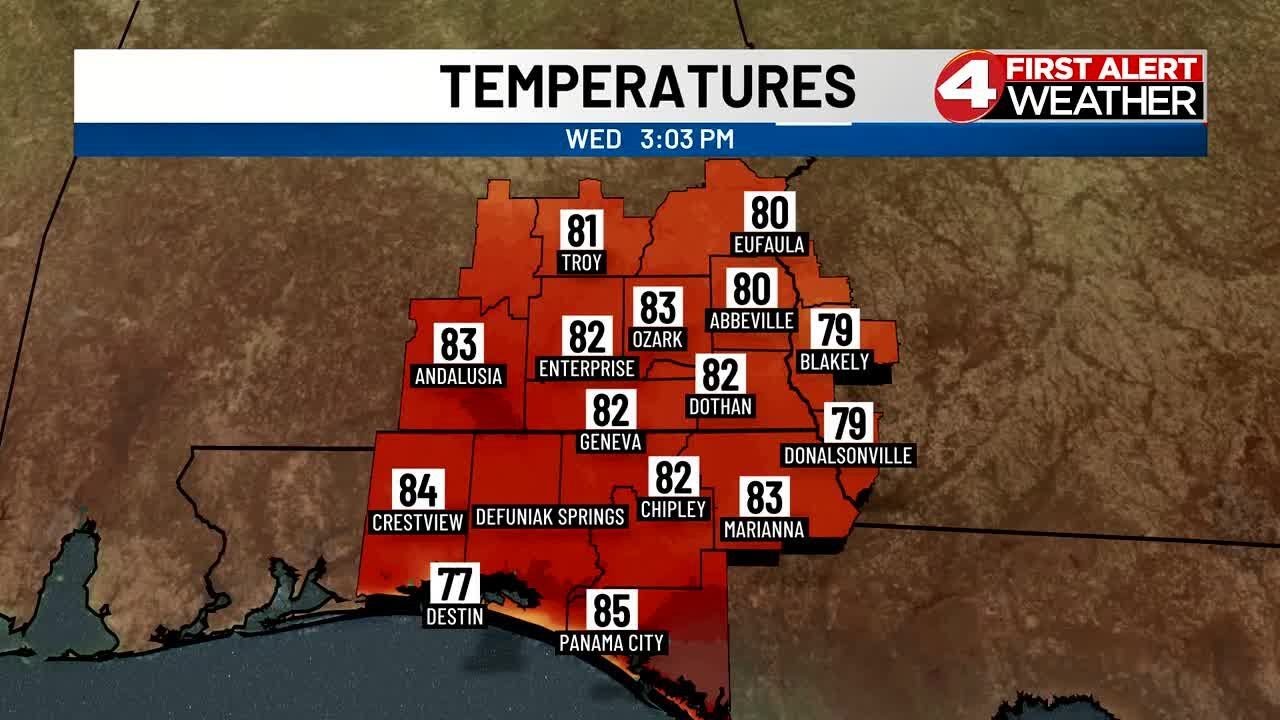 Wednesday PM Forecast: Warm Days With A Few Passing Clouds - YouTube
