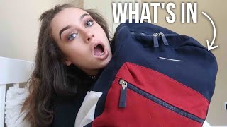 WHATS IN MY BACKPACK