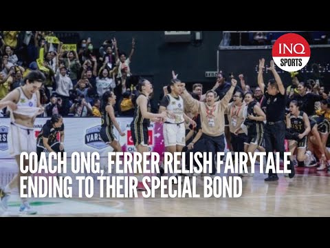 Coach Haydee Ong, Tantoy Ferrer relish fairytale ending to their special bond