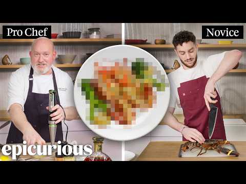 2 Chefs Try to Make Lobster Thermidor with No Recipe | On the Spot | Epicurious