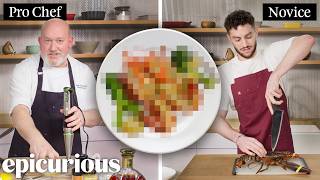 2 Chefs Try to Make Lobster Thermidor with No Recipe | On the Spot | Epicurious