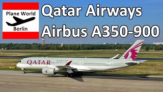Qatar Airways Airbus A350-900 *A7-ALF* landing at Berlin Tegel Airport