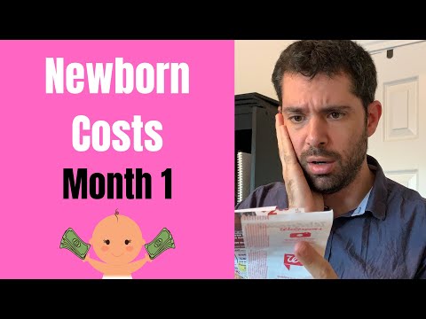 HOW MUCH DOES A BABY COST? First Month And Newborn Essentials Costs