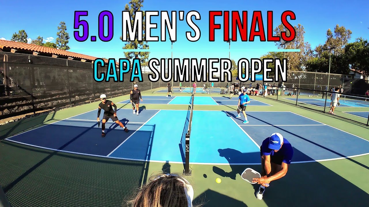 5.0 Men's Doubles Finals Davis(4.8)/Staso(4.6) vs Cao(4.6)/Siringoringo(4.6)  CAPA Summer Open