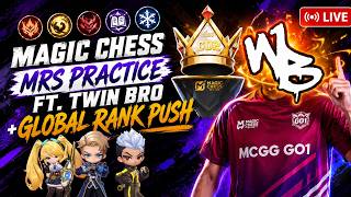 RISING STARS PRACTICE + RANK PUSH ft.TWIN BRO - Mic On [EN] - S6 Top Global Push - Magic Chess GO GO screenshot 3
