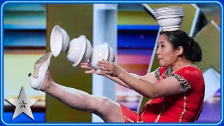 You'll be BOWLED OVER by Red Panda's ASTONISHING balance act! | BGTeaser | BGT 2025