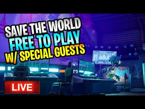 #epicpartner Save The World Is Free! Live With Special Guests!
