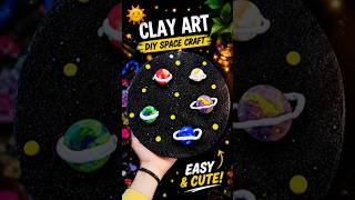 ✨🪐 Mini Solar System Banaya Clay Se 🌍🎨#ClayArt #DIYCraft #MiniSolarSystem