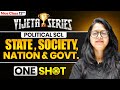 NIOS Class 12th Political Science Chapter 3 | State, Society, Nation and Government | Vijeta Series