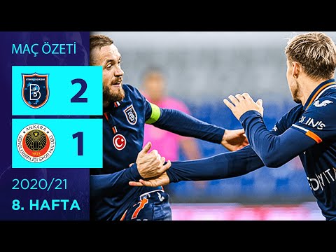 ÖZET: M. Başakşehir 2-1 Gençlerbirliği | 8. Hafta - 2020/21