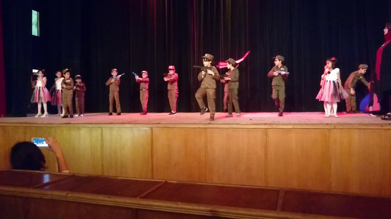 استعراض جنودنا رجالة روضة لغات دمياط