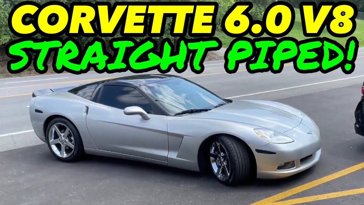 2005 Chevy Corvette 6.0L V8 DUAL EXHAUST w/ STRAIGHT PIPES!