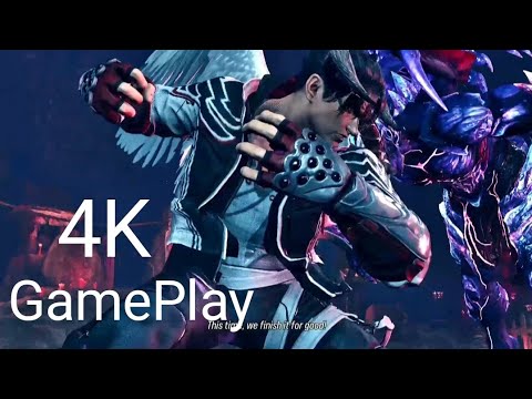 Devil Jin Vs Devil Kazuya Boss Fight Story Mode TEKKEN 8 4K 