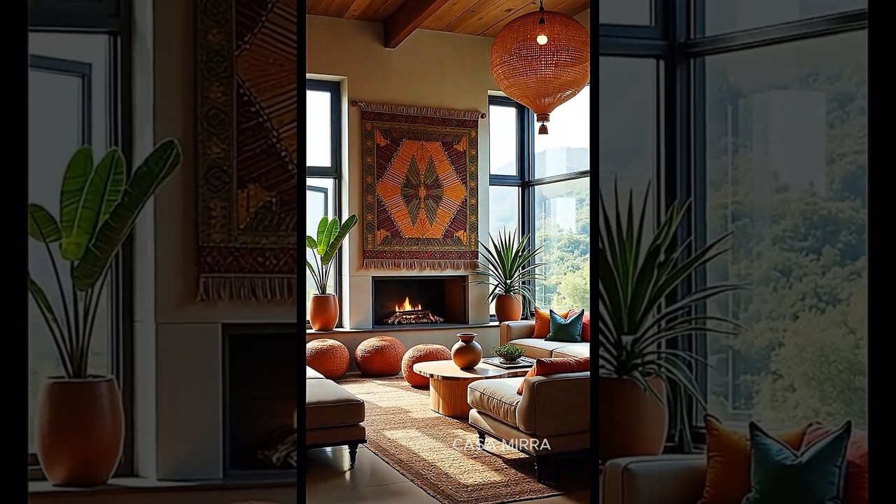 Stylish Afro-Modern Living Room Ideas