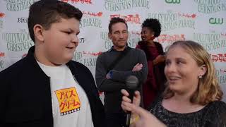 Wyatt McClure Interview at the 88th Annual Hollywood Christmas Parade