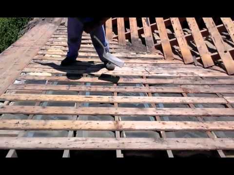 How to Remove Roofing materials: Wood shake, shingles removal , step by ...