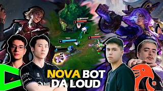 NOVA BOT da LOUD, BULL e UZENT vs BOT da ESTRAL, BRANCE e TELAS - CBLOL 2026