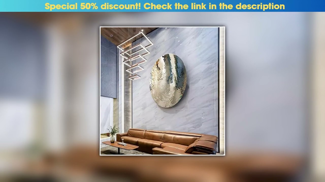 Flash Sale Stainless steel honeycomb concave mirror wall Art sculpture luxury decoration hanging cr