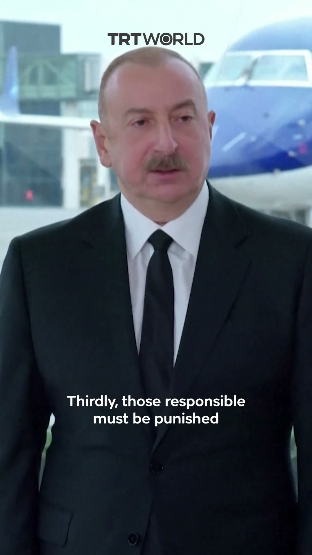Russia must acknowledge its guilt and apologise to Azerbaijan for the crashed plane: Ilham Aliyev