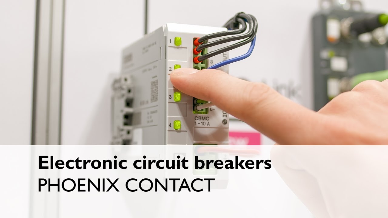 Circuit Breaker CBMC The electronic circuit breaker YouTube