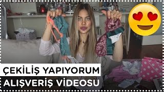 ÇEKİLİŞ YAPIYORUM! Sürprizli - Hediyeli Alışveriş Videosu (KAPANDI)