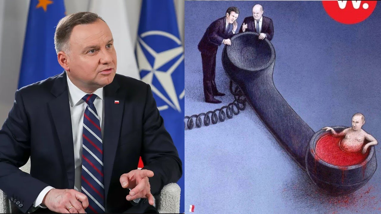 It's Like Calling Hitler! Duda Slammed Macron and Scholz For Their Phone Calls With Putin.