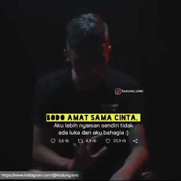 bodo amat sama cinta