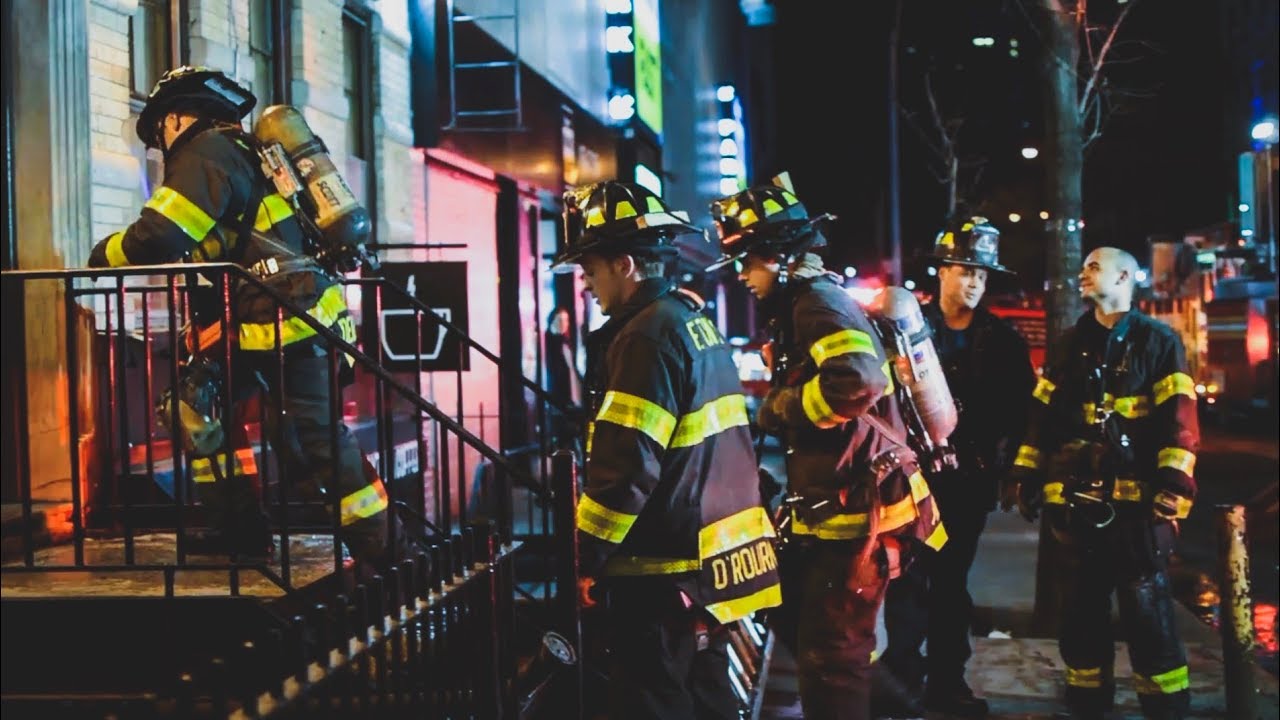 FDNY *10-75* Early Morning Midtown Apartment Fire Quickly Extinguished ...