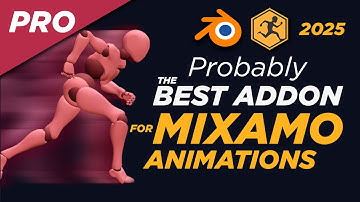 Mixamo Animations in Blender – Mixanimo PRO Addon 2025 (Combine, Merge, Loop Animations)