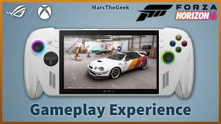 Forza Horizon 6 Gameplay on ROG XBOX Ally (Settings I'm Using)