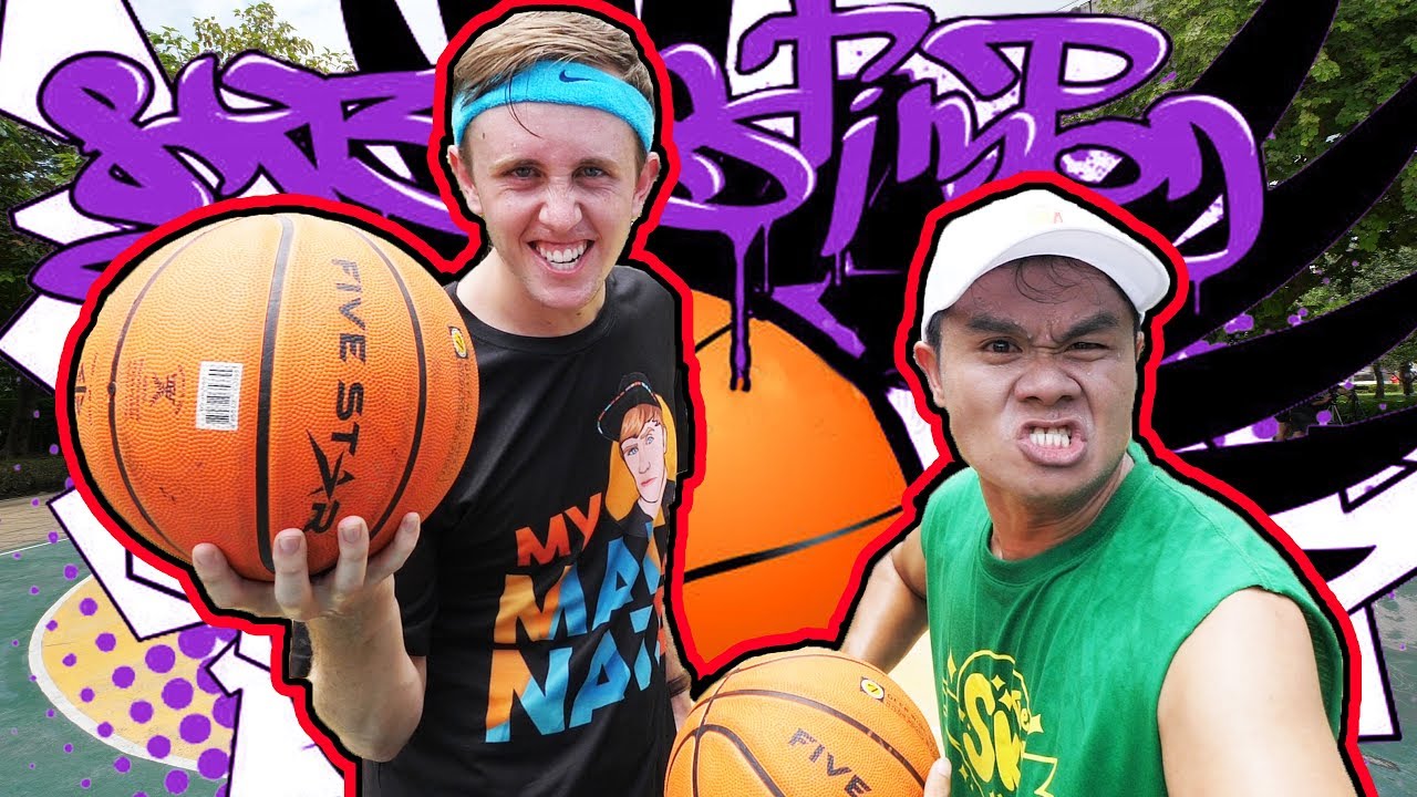 My Mate Nate VS. Bie the Ska!! 1 ต่อ 1 BASKETBALL!!!