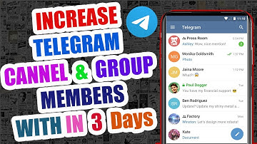 How To Increase Telegram Channel & Group Subscribers With In 3 Days