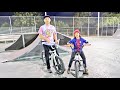 GAME OF BIKE 8 YEAR OLD STREET LORD VS 13 YEAR OLD BROTHER