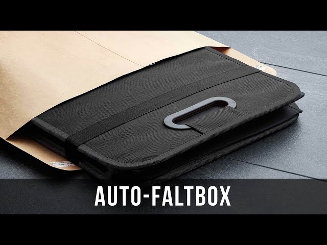 Auto Faltbox, Kofferraumtasche faltbar, Einkaufstasche, Kofferraum