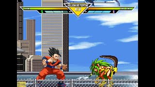 MUGEN Gohan And Piccolo (Me) Vs Cham Cham And Captain America (Z2 Style/Vs Style Vs Pots)