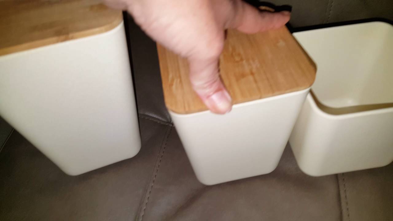 3 Piece Kitchen Canister Set