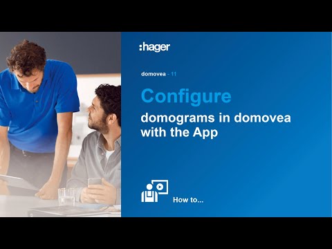11. Configure domograms in the domovea app