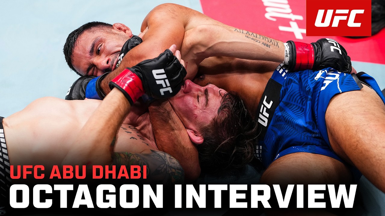 Abdul Hussein Octagon Interview | UFC Abu Dhabi