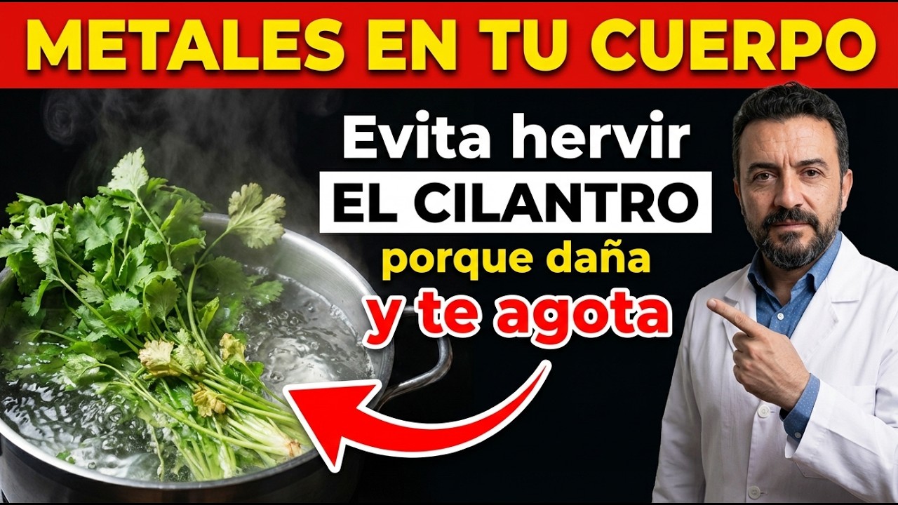 El error tóxico al hacer Agua de Cilantro que destruye tu hígado y energía